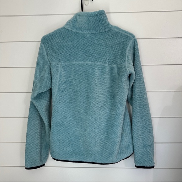 Patagonia Synchilla Snap Women’s Small Blue Pullover Fleece Warm Outdoor Layer - Picture 3 of 3